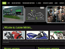 Tablet Screenshot of lagunamotors.be